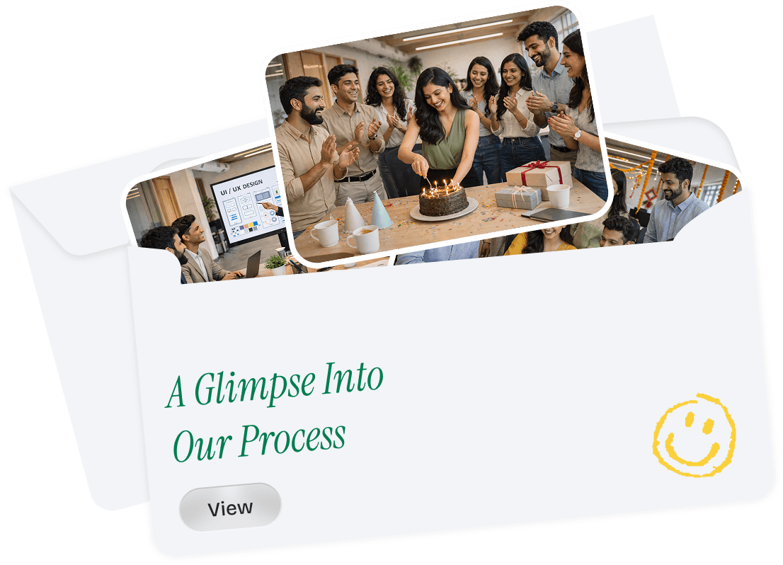 Team working on product