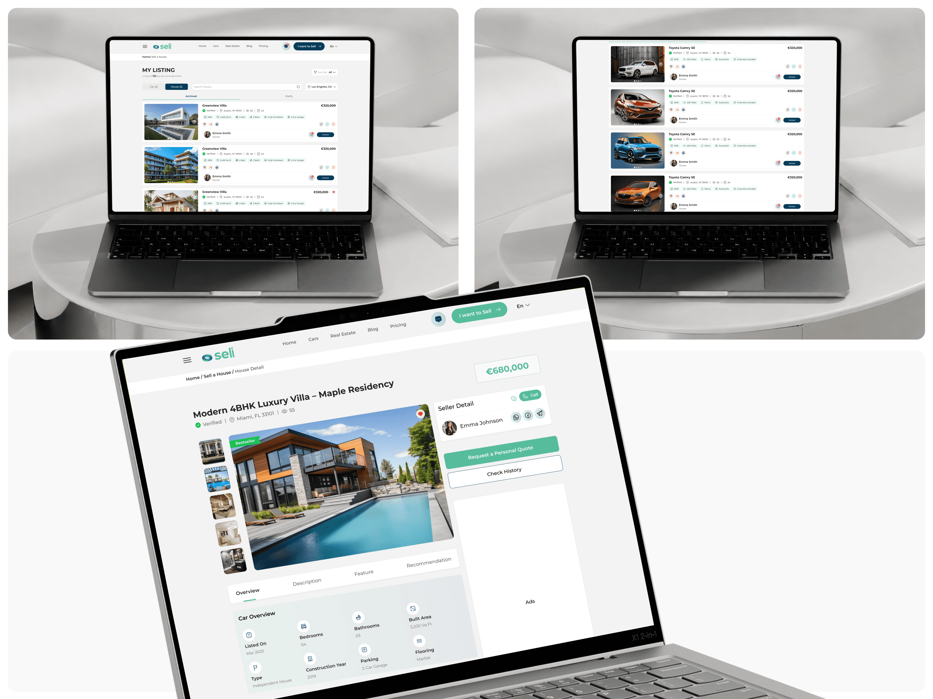 Users can quickly compare listings and make informed decisions without feeling overwhelmed.