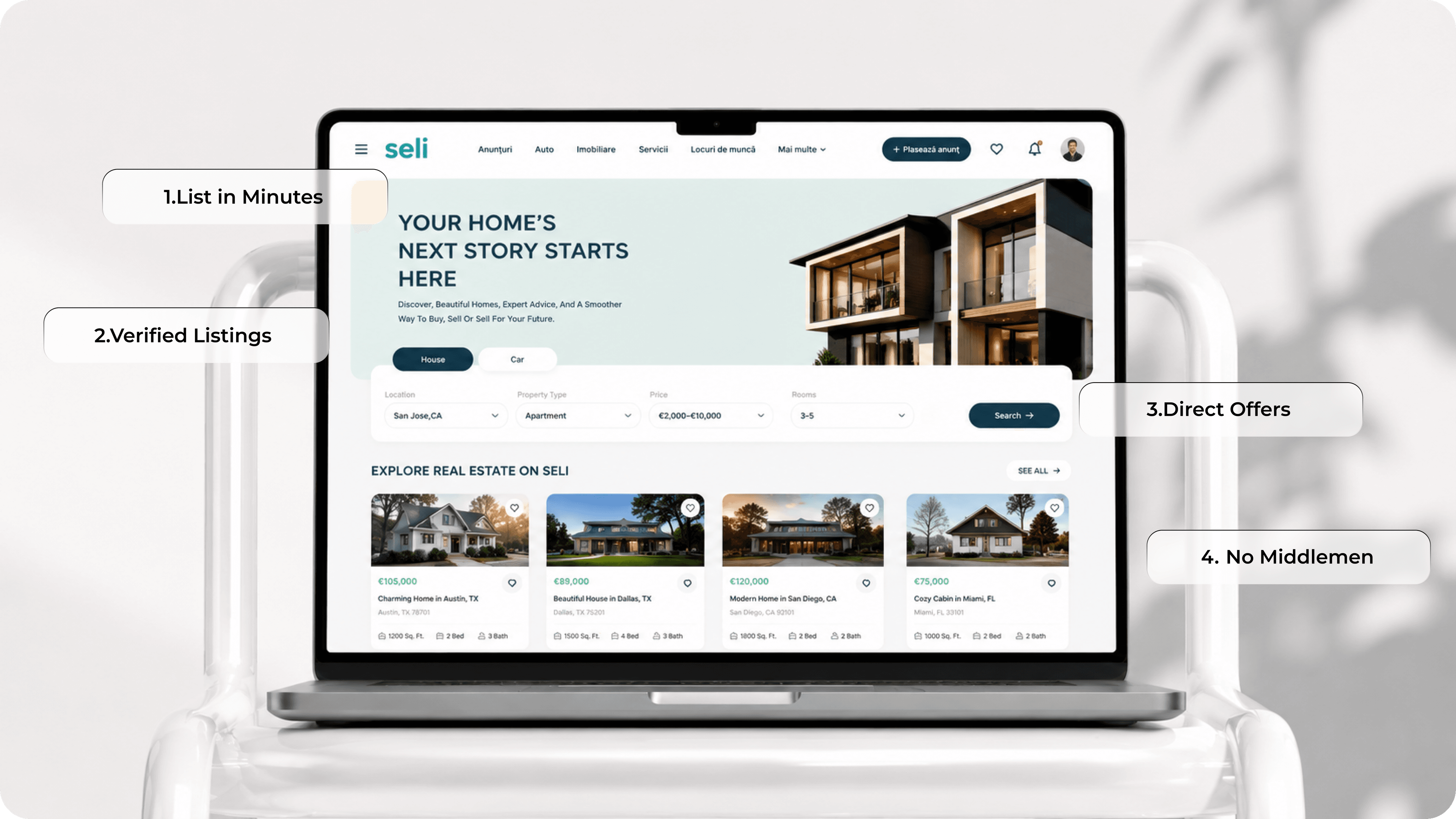 Seli Website Home Page Image