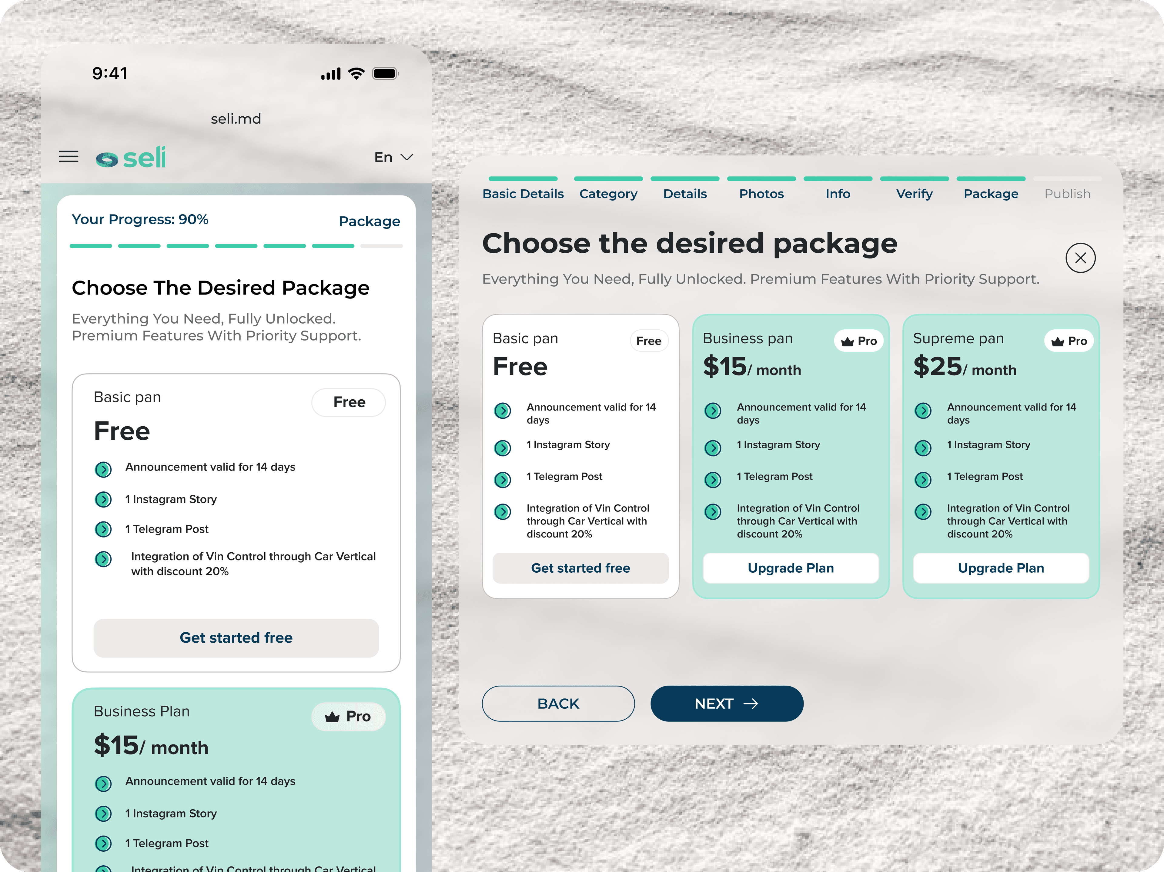 Subscription experiences were designed to communicate value clearly and support business growth without adding unnecessary friction.